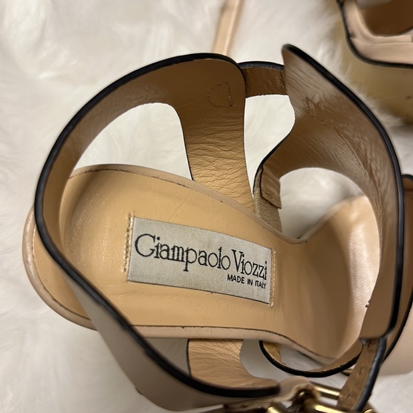 Nude Giampaolo Viozzi Heels - Picture 2 of 5